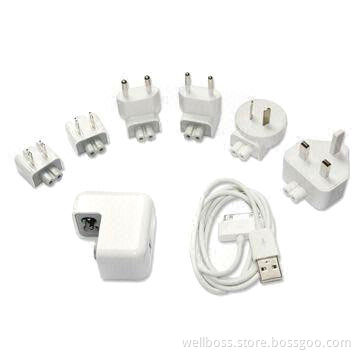 Charger and Adapter Accessories Travel Kit for iPod/iPhone
